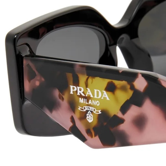 New - PRADA EYEWEAR PR 15YS SUNGLASSES
BLACK & PINK - Picture 6 of 16